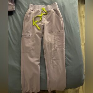 Figs High Waisted Kade Cargo Scrub Pants